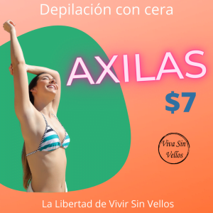 Depilación de axilas